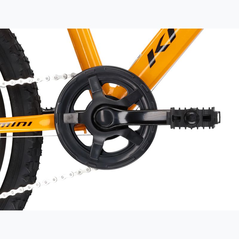 Detský bicykel KROSS Level Mini 2.0 yellow/black/gloss 9