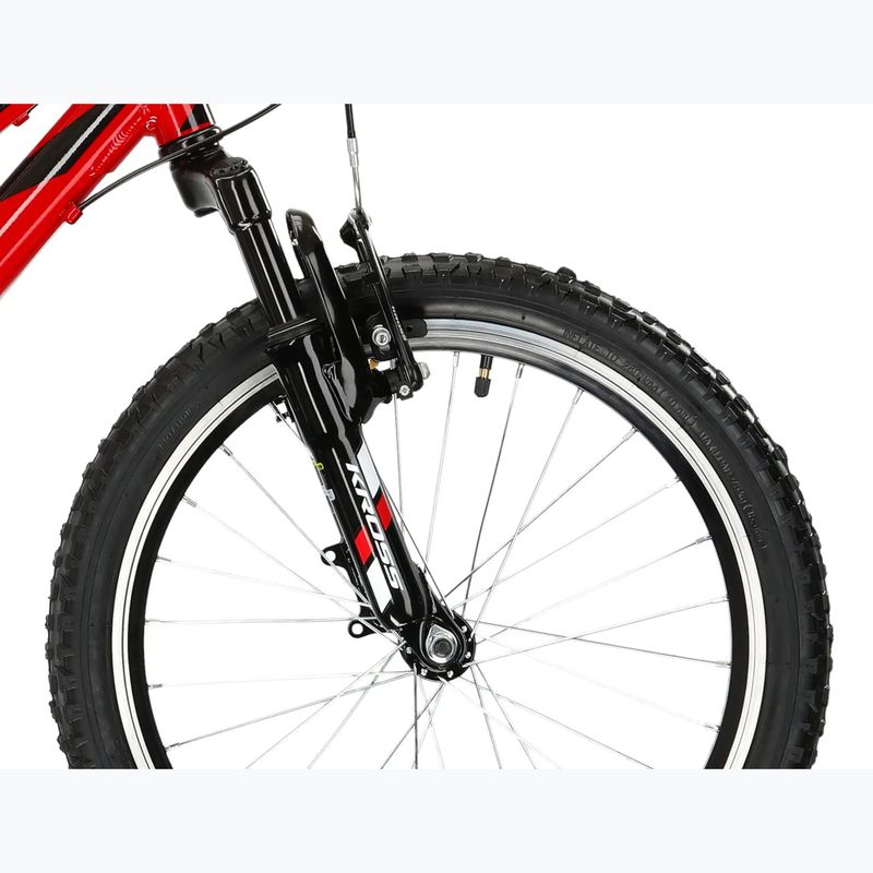 Detský bicykel KROSS Level Mini 2.0 red/black/gloss 6