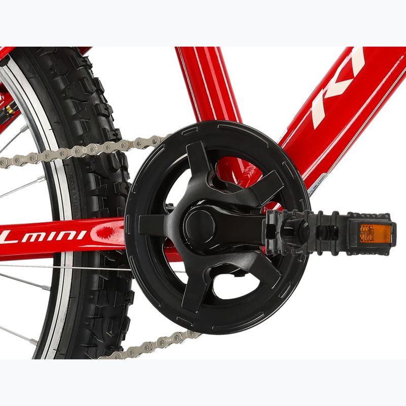 Detský bicykel KROSS Level Mini 2.0 red/black/gloss 8