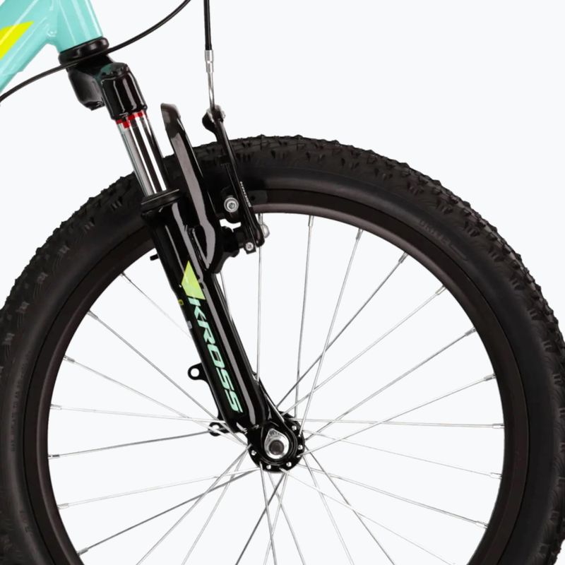 Detský bicykel KROSS Lea Mini 2.0 celadon/lime/gloss 6