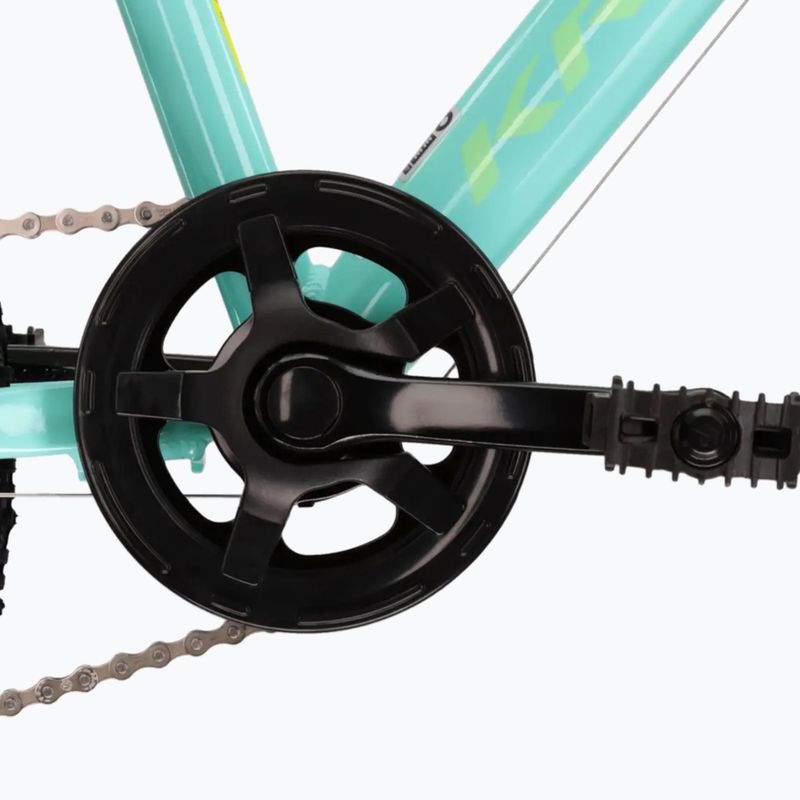 Detský bicykel KROSS Lea Mini 2.0 celadon/lime/gloss 9