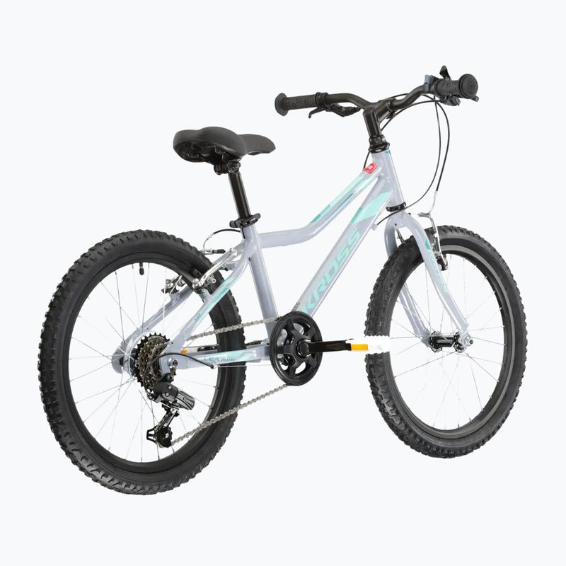 Detský bicykel KROSS Lea Mini 1.0 grey/mint/gloss 3