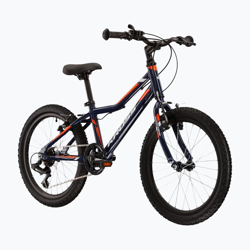 Detský bicykel KROSS Hexagon Mini 1.0 navy blue/white/gloss 2