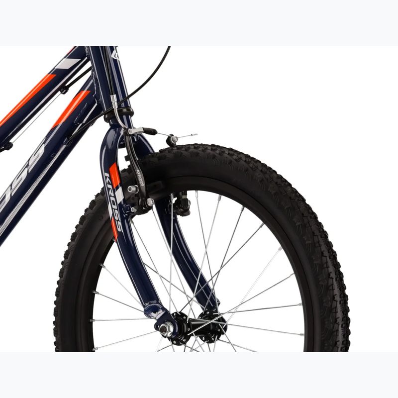 Detský bicykel KROSS Hexagon Mini 1.0 navy blue/white/gloss 4