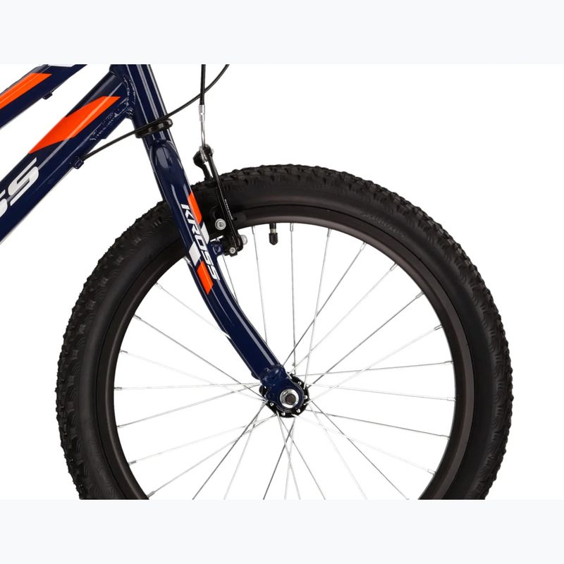 Detský bicykel KROSS Hexagon Mini 1.0 navy blue/white/gloss 5