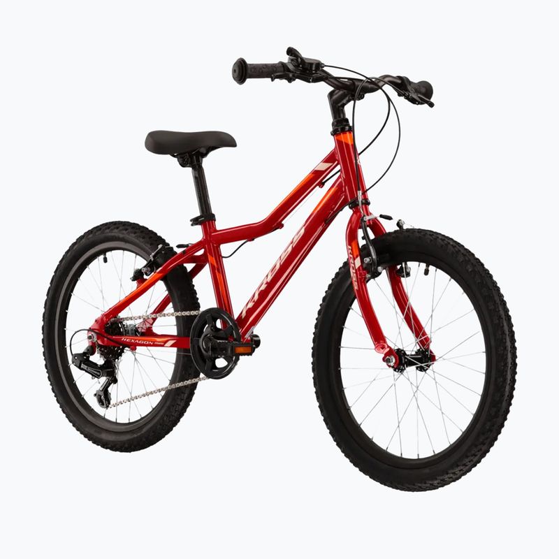 Detský bicykel KROSS Hexagon Mini 1.0 red/white/gloss 2