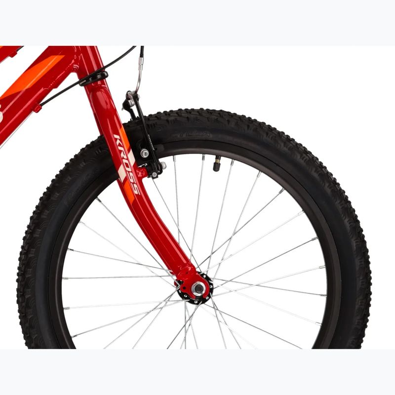 Detský bicykel KROSS Hexagon Mini 1.0 red/white/gloss 6