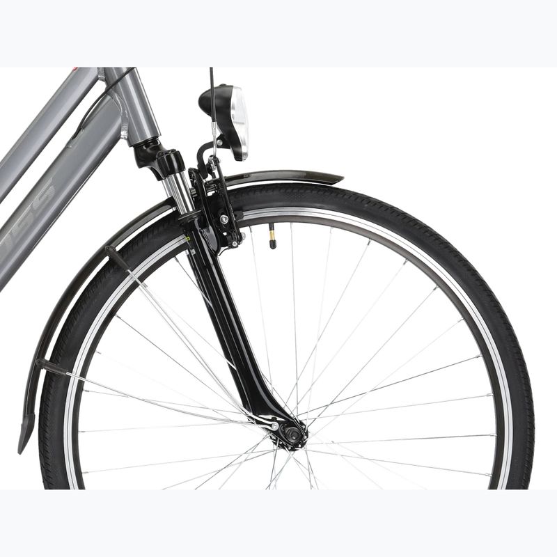 Mestský bicykel KROSS Sentio 1.0 graphite/grey/gloss 6