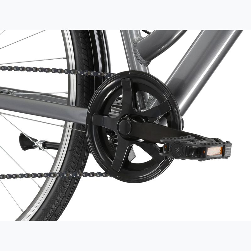 Mestský bicykel KROSS Sentio 1.0 graphite/grey/gloss 8