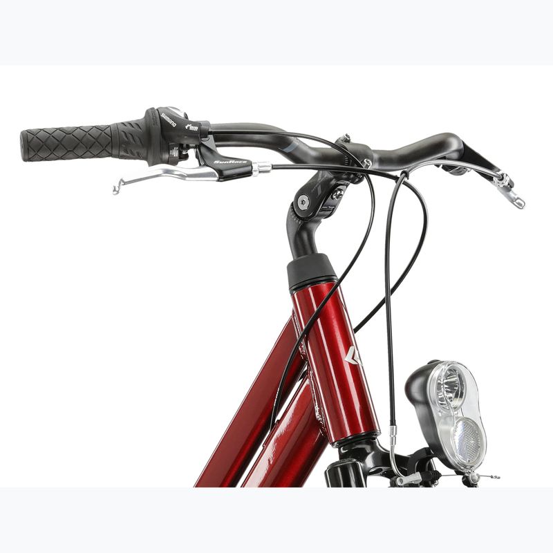 Mestský bicykel KROSS Sentio 1.0 ruby/grey/gloss 4