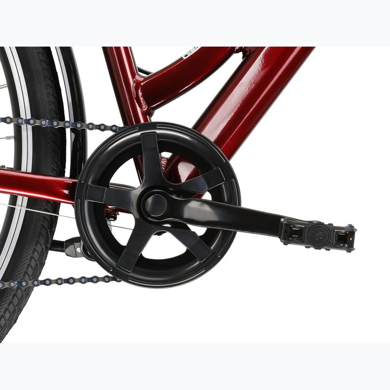 Mestský bicykel KROSS Sentio 1.0 ruby/grey/gloss 9