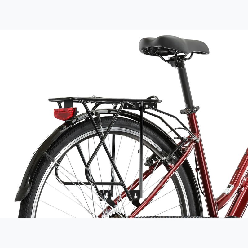Mestský bicykel KROSS Sentio 1.0 ruby/grey/gloss 10