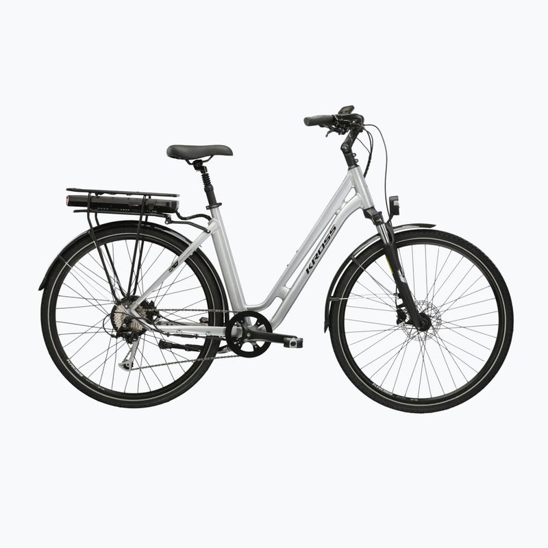 Elektrický bicykel KROSS Sentio Hybrid 2.0 el. 504 Wh silver/black/gloss