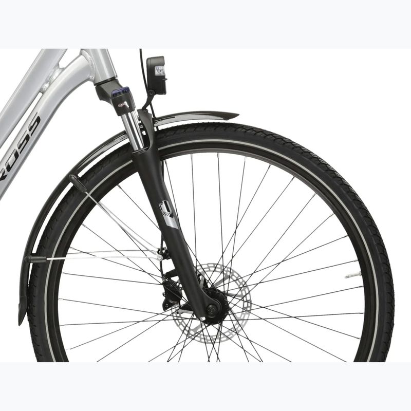 Elektrický bicykel KROSS Sentio Hybrid 2.0 el. 504 Wh silver/black/gloss 6