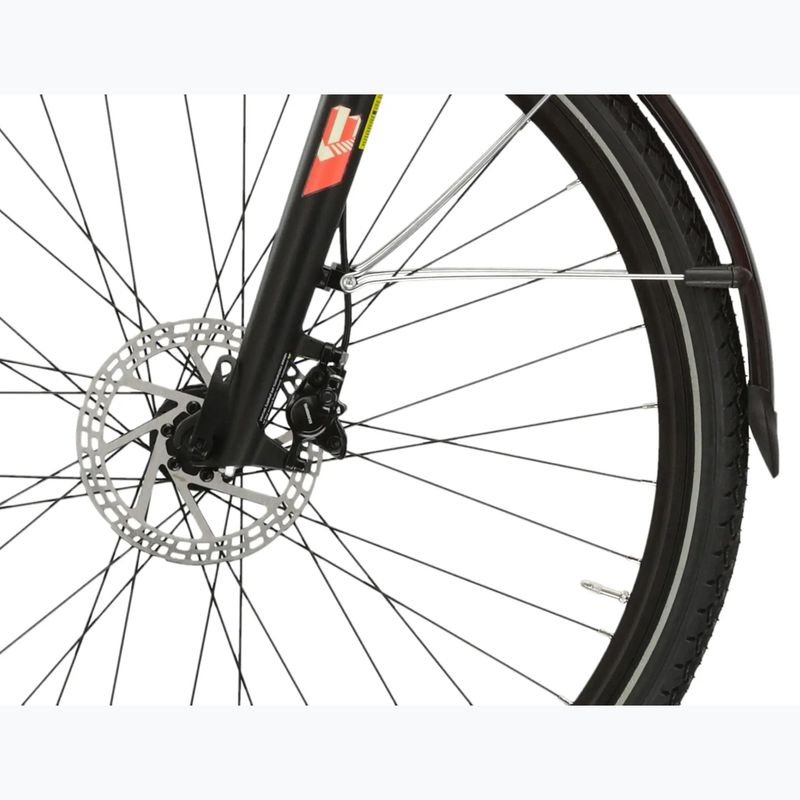 Elektrický bicykel KROSS Sentio Hybrid 2.0 el. 504 Wh coral/yellow/matte 8