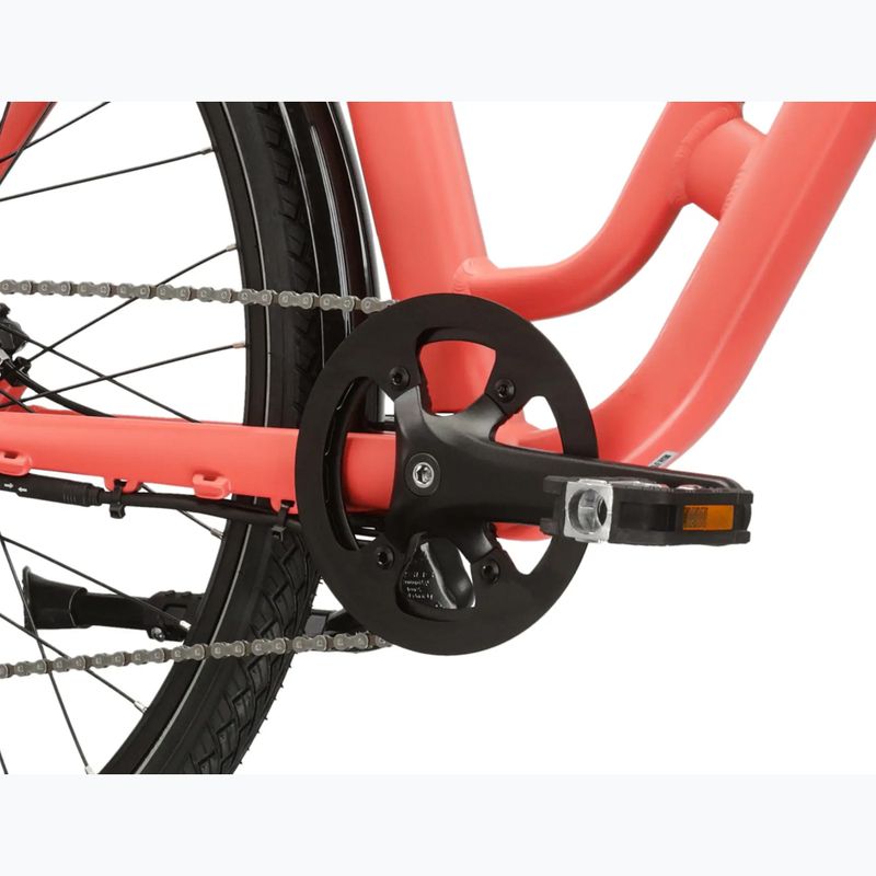 Elektrický bicykel KROSS Sentio Hybrid 2.0 el. 504 Wh coral/yellow/matte 10