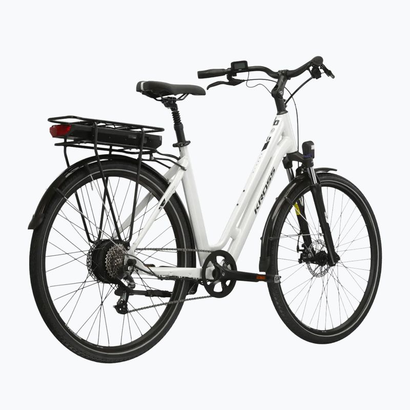 Elektrický bicykel KROSS Sentio Hybrid 1.0 el. 504 Wh pearl/black/gloss 3