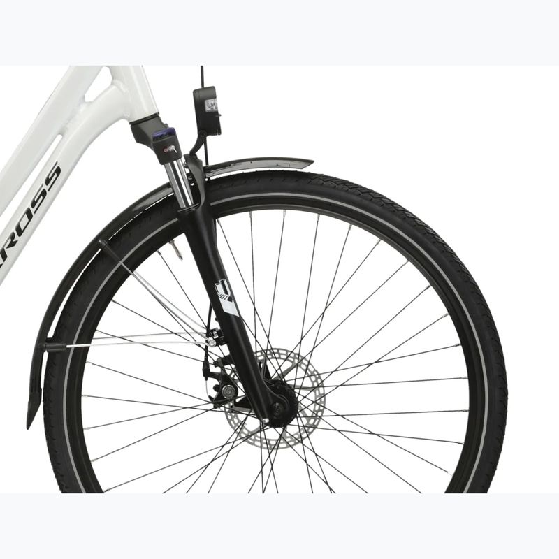 Elektrický bicykel KROSS Sentio Hybrid 1.0 el. 504 Wh pearl/black/gloss 7