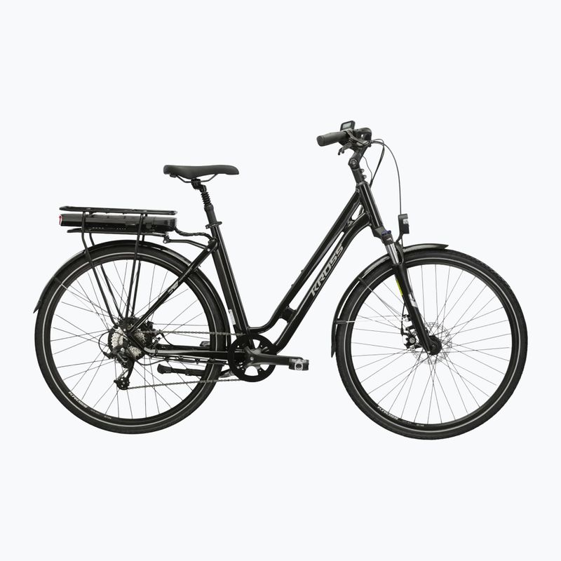 Elektrický bicykel KROSS Sentio Hybrid 1.0 el. 504 Wh black/silver/gloss 2