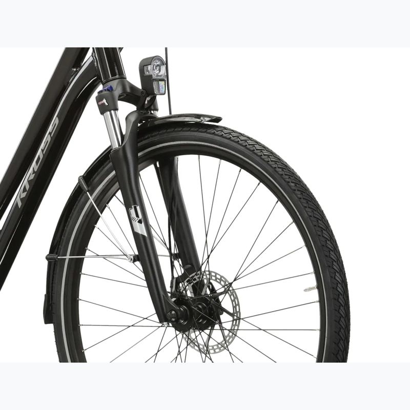 Elektrický bicykel KROSS Sentio Hybrid 1.0 el. 504 Wh black/silver/gloss 6