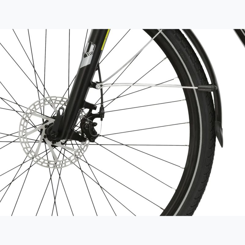 Elektrický bicykel KROSS Sentio Hybrid 1.0 el. 504 Wh black/silver/gloss 9