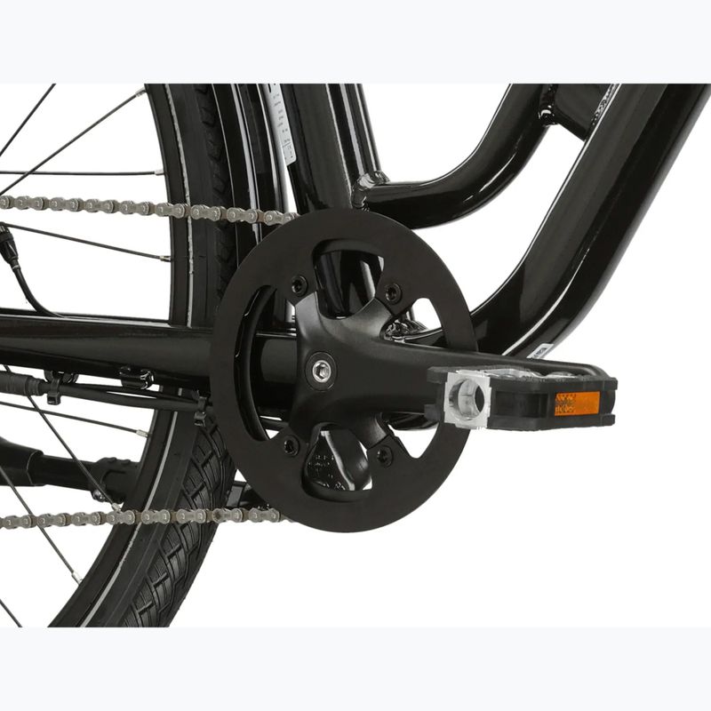 Elektrický bicykel KROSS Sentio Hybrid 1.0 el. 504 Wh black/silver/gloss 10