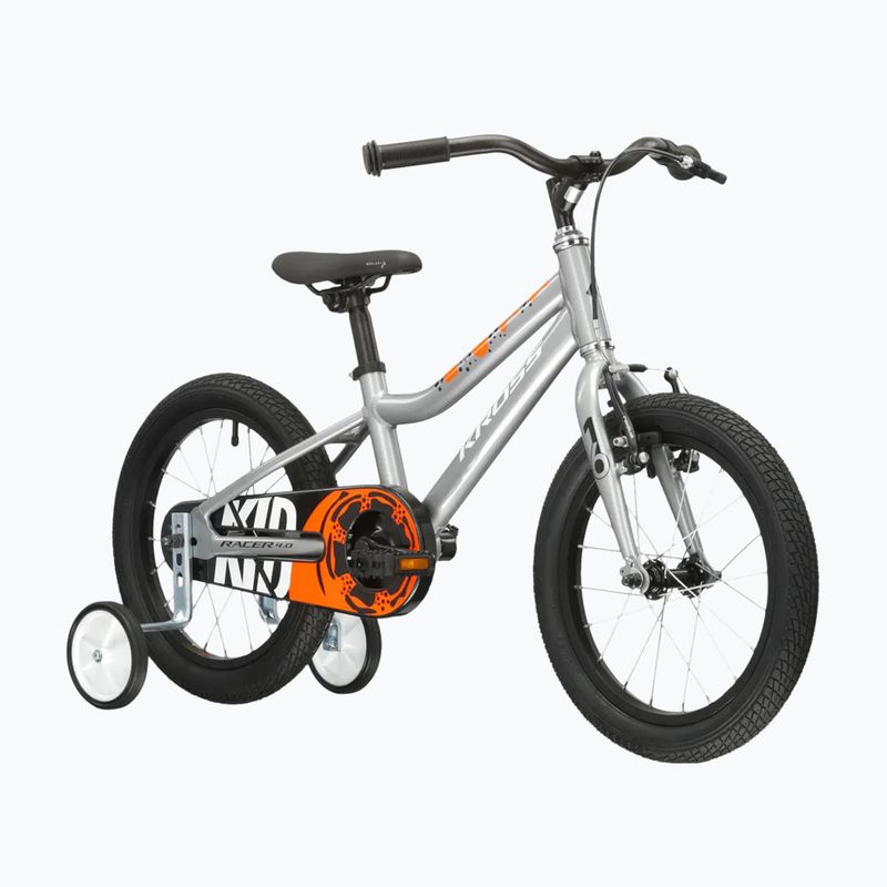 Detský bicykel KROSS Racer 4.0 silver/white/gloss 2