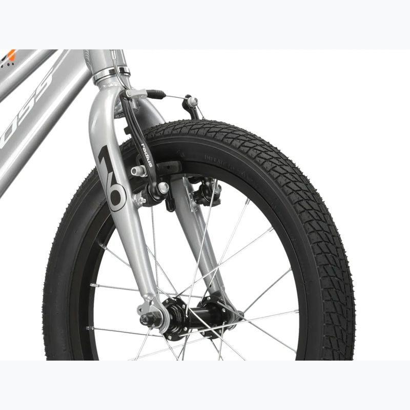 Detský bicykel KROSS Racer 4.0 silver/white/gloss 4