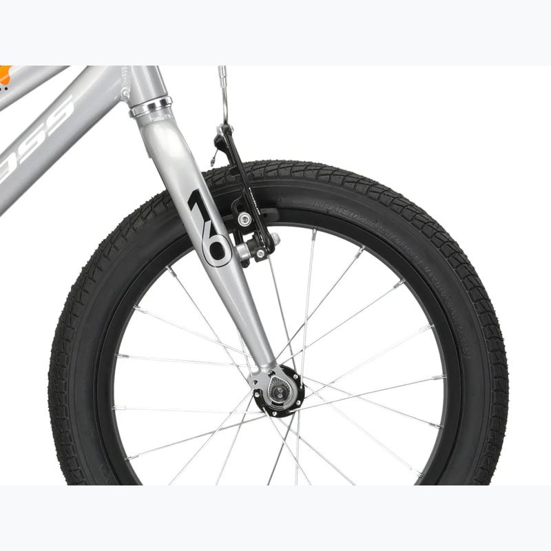 Detský bicykel KROSS Racer 4.0 silver/white/gloss 5