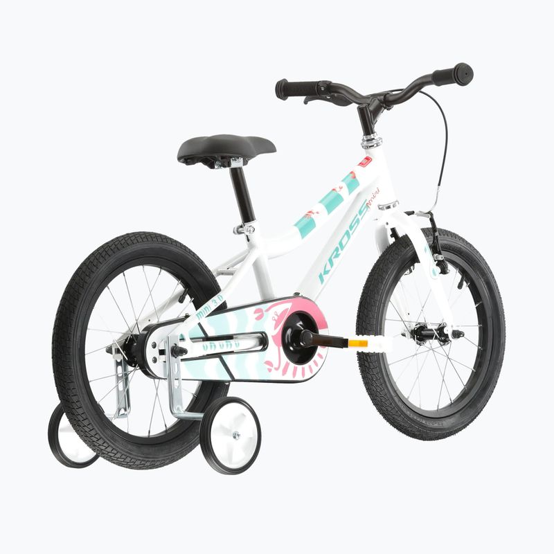 Detský bicykel KROSS Mini 3.0 white/mint/gloss 3
