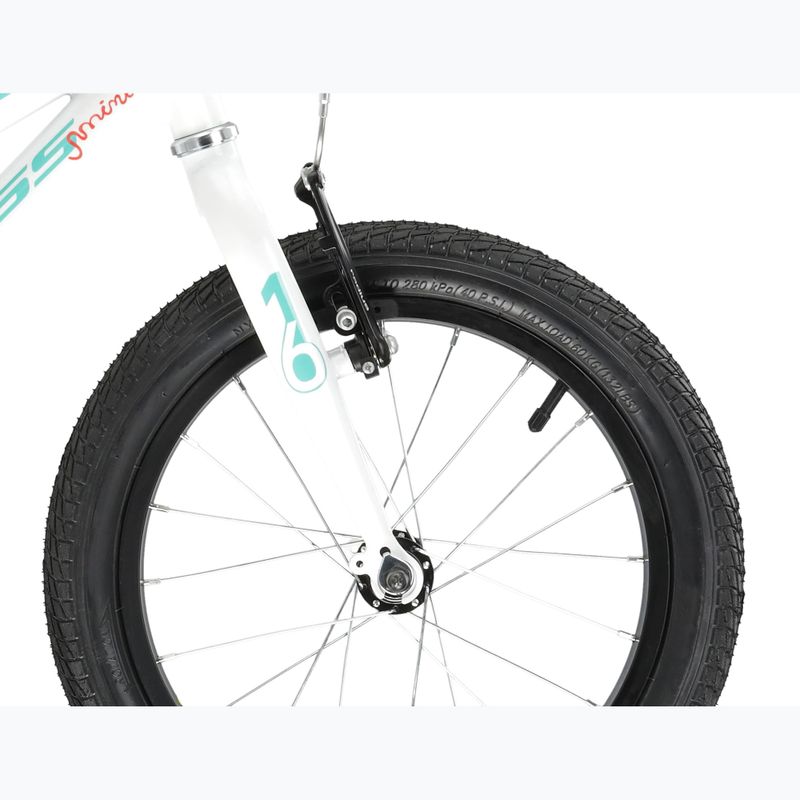 Detský bicykel KROSS Mini 3.0 white/mint/gloss 6