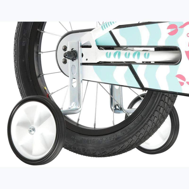 Detský bicykel KROSS Mini 3.0 white/mint/gloss 7