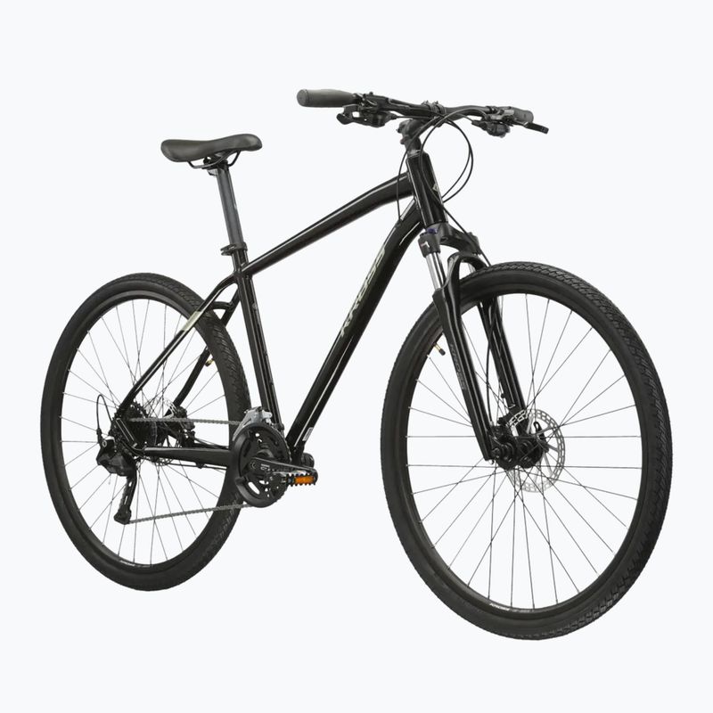 Krosový bicykel KROSS Evado 5.0 black/green/gloss 2