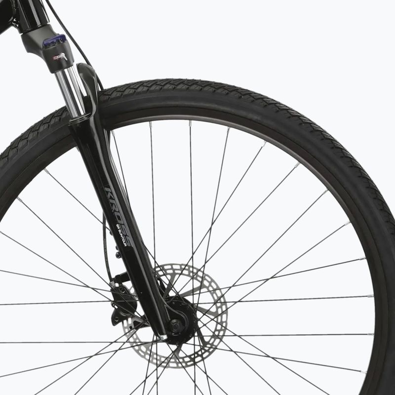 Krosový bicykel KROSS Evado 5.0 black/green/gloss 6