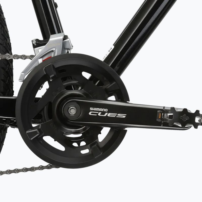 Krosový bicykel KROSS Evado 5.0 black/green/gloss 9