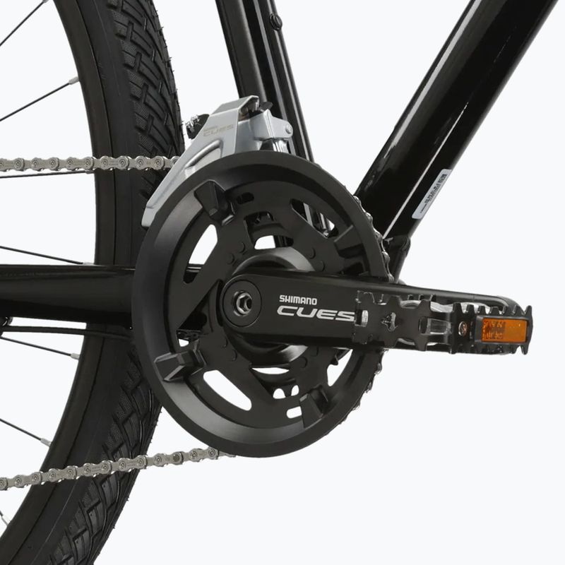 Krosový bicykel KROSS Evado 5.0 black/green/gloss 10