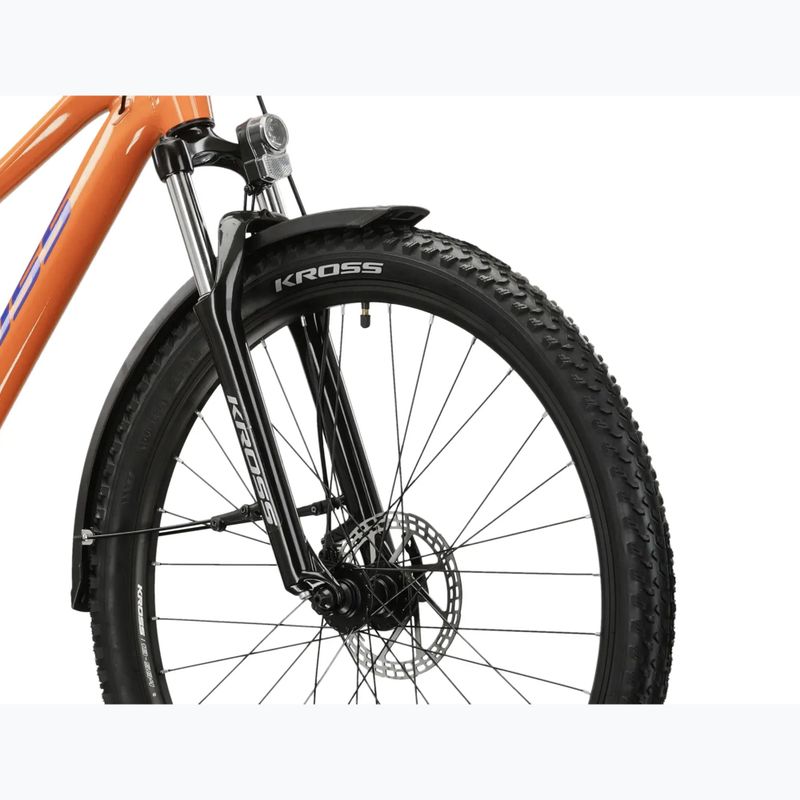 Dámsky horský bicykel KROSS Lea 2.0 Eq W 27.5 orange/navy blue/gloss 5