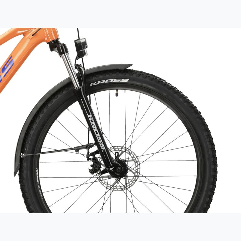 Dámsky horský bicykel KROSS Lea 2.0 Eq W 27.5 orange/navy blue/gloss 6