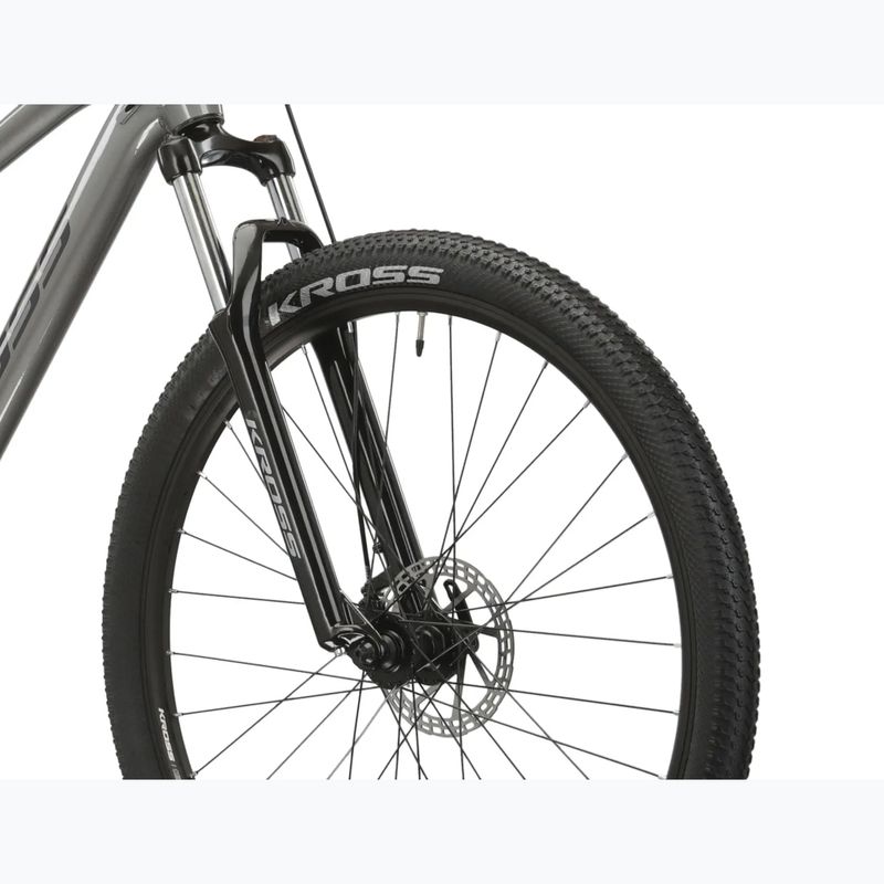 Horský bicykel KROSS Hexagon 3.0 27,5" 2024 grey/navy/gloss 5