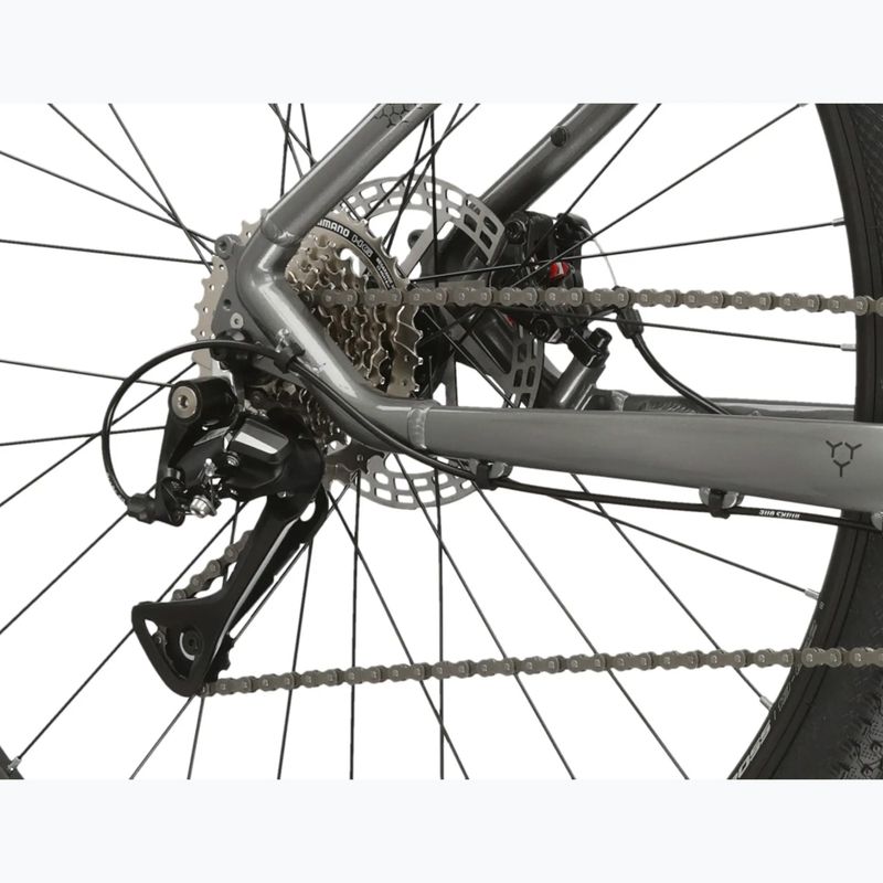 Horský bicykel KROSS Hexagon 3.0 27,5" 2024 grey/navy/gloss 8