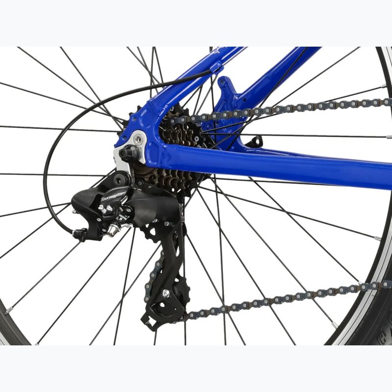 Horský bicykel KROSS Hexagon 1.0 26" blue/silver/gloss 8