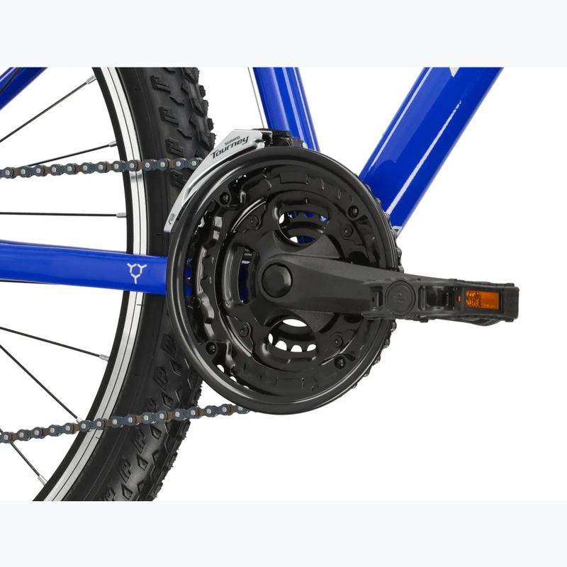 Horský bicykel KROSS Hexagon 1.0 26" blue/silver/gloss 10