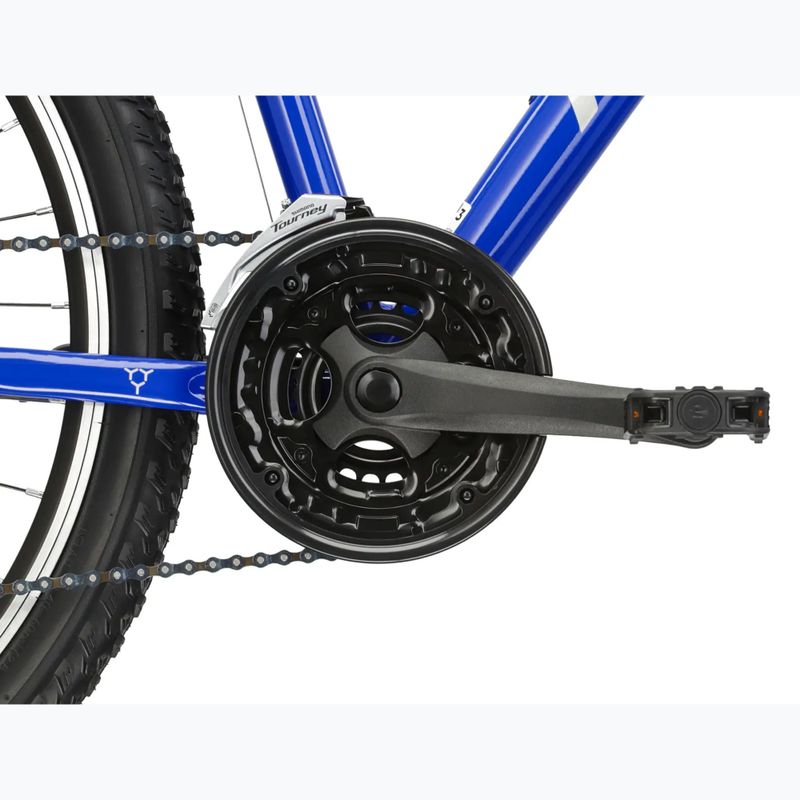 Horský bicykel KROSS Hexagon 1.0 26" blue/silver/gloss 11