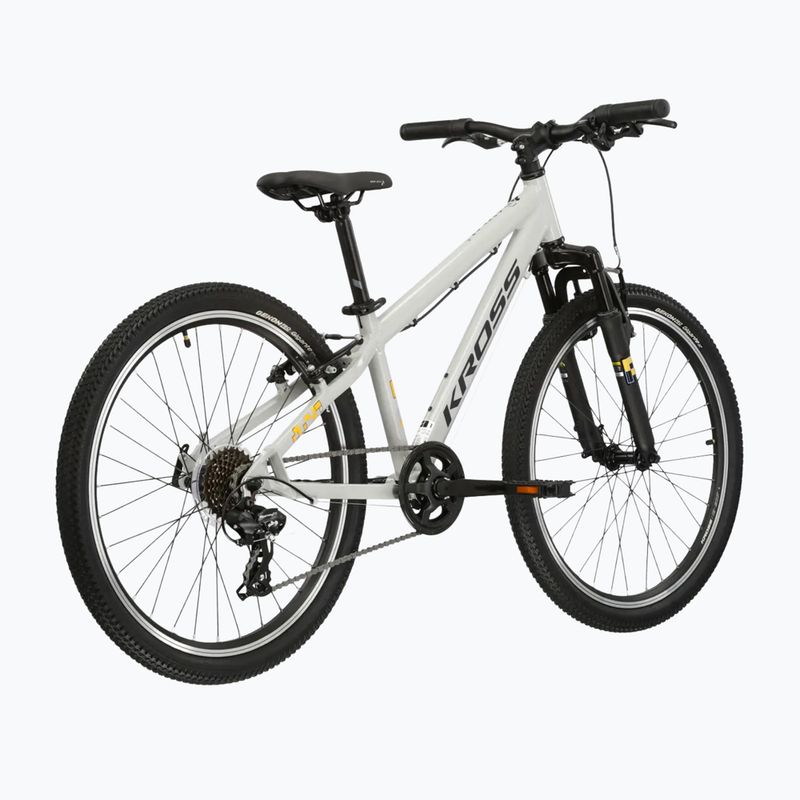 Detský bicykel KROSS Dust Jr 1.0 grey/black/gloss 3