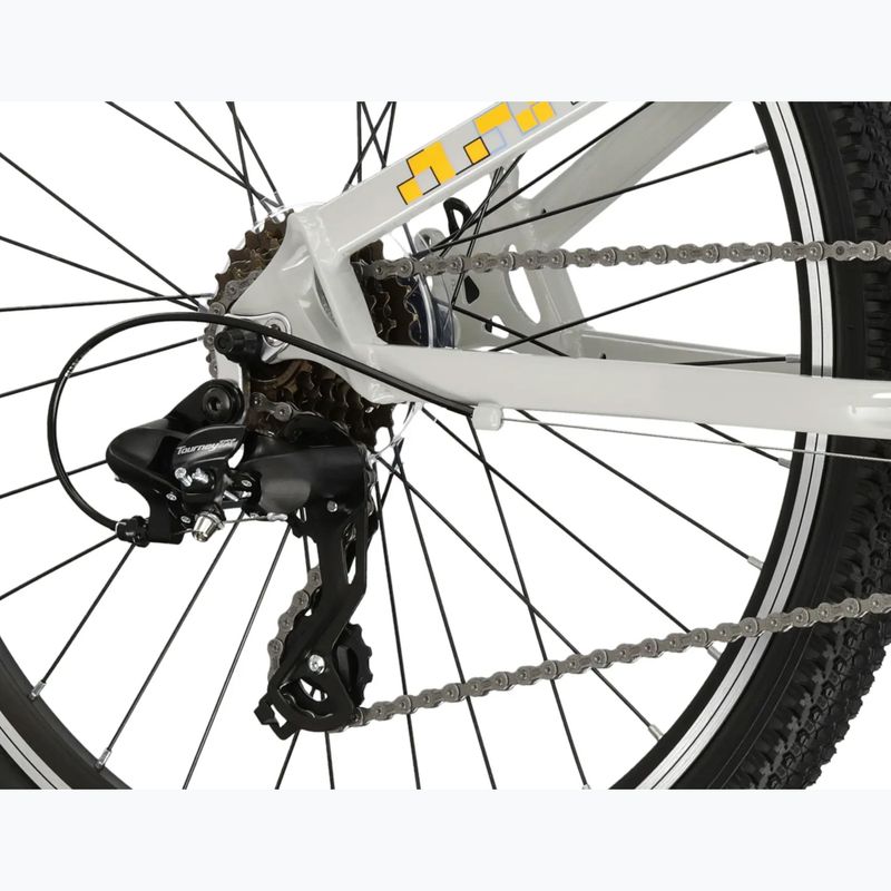 Detský bicykel KROSS Dust Jr 1.0 grey/black/gloss 7