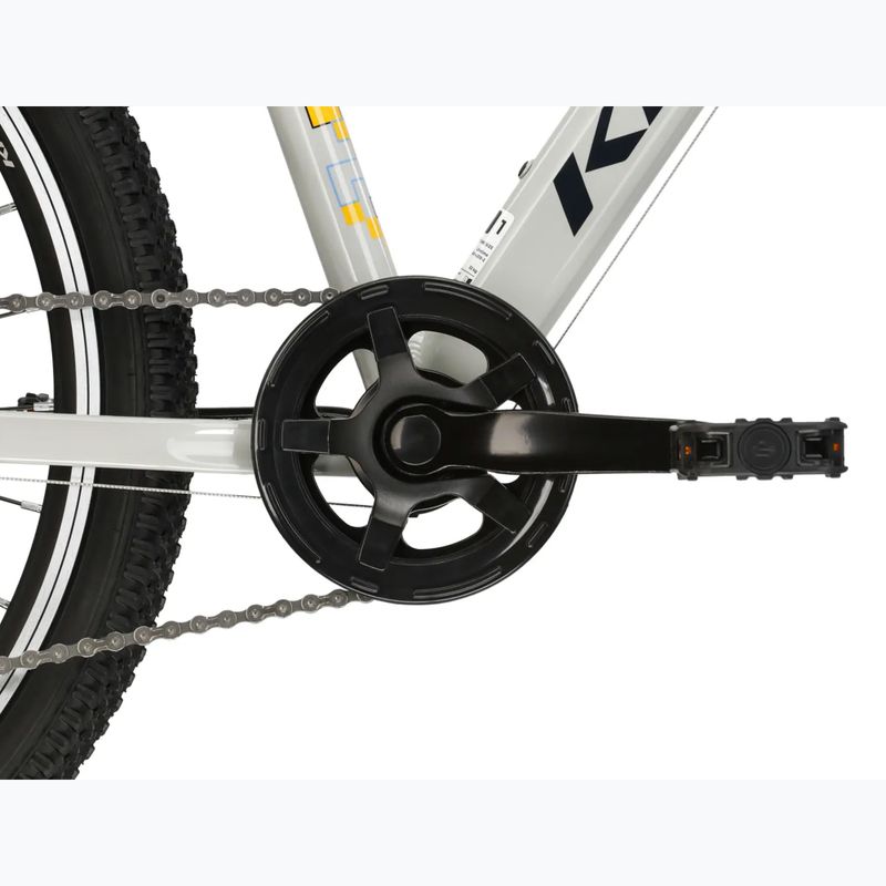 Detský bicykel KROSS Dust Jr 1.0 grey/black/gloss 9