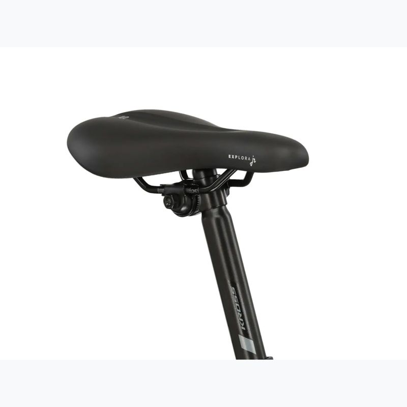 Detský bicykel KROSS Dust Jr 1.0 grey/black/gloss 10
