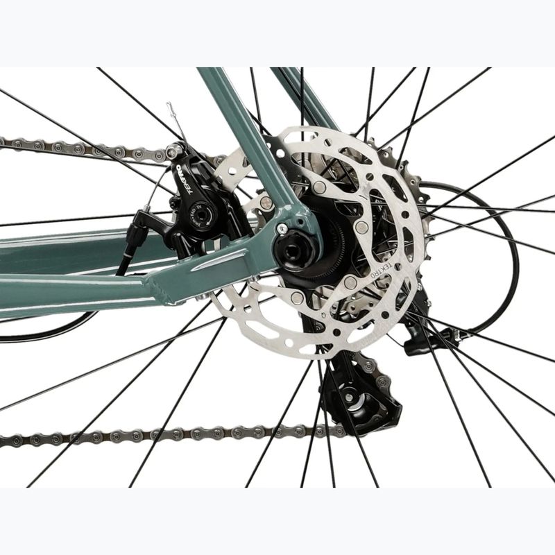 Cestný bicykel KROSS Vento 4.0 Green/Burgundy/Gloss 10