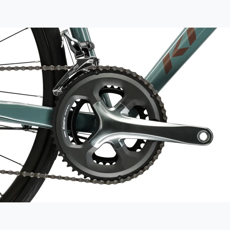 Cestný bicykel KROSS Vento 4.0 Green/Burgundy/Gloss 13