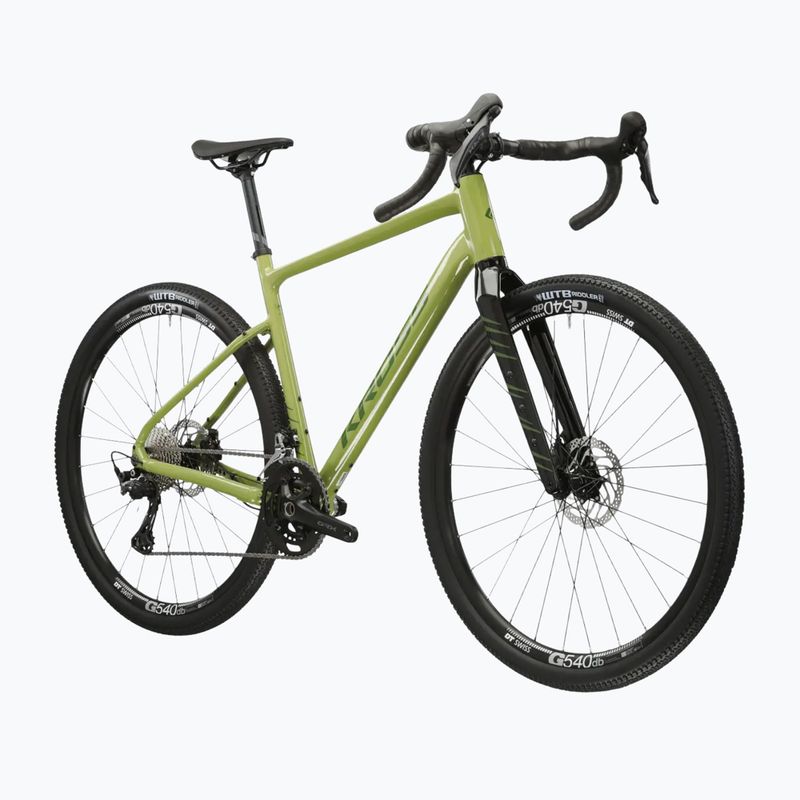 Gravelový bicykel KROSS Esker 6.0 2024 khaki/green/gloss 2